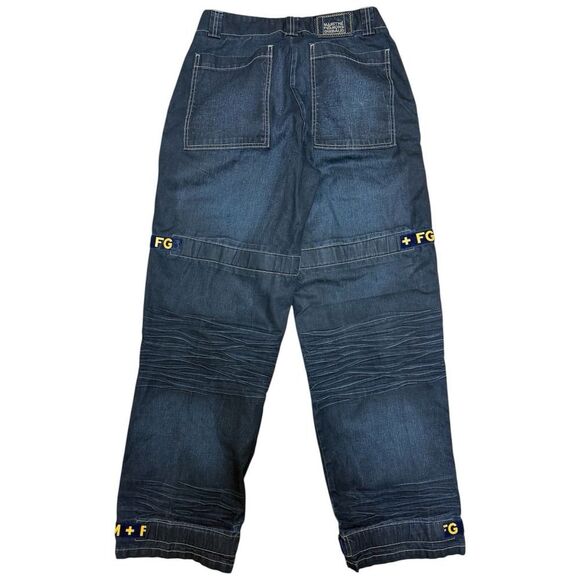 Marithe Francois Girbaud jeans, vintage baggy 90s Y2K skater 1990s, mens size 32 - Picture 2 of 12